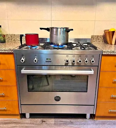 Bertozzani latest Top Gas Oven Electric 90cm