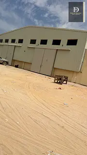 For Sale in Sharjah, Al Sajaa area Two warehouses and a courtyard with an office, kitchen, and bathr
