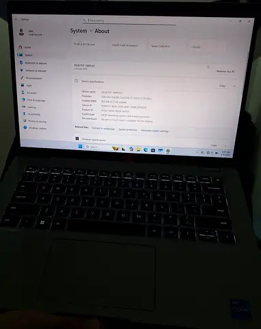 Dell laptop 12gen , intell i5 , 16 g, 512 ssd