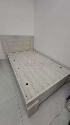 Single Bed for Sale (Like New- size 120×200) and table is free with this (check attached photos)