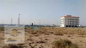 For sale: a residential land plot in Tilal Sharjah with a building permit of Ground + 3