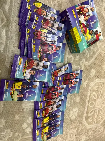 Sealed Pack of 24 FIFA World Cup Cards Packets (Official Licensed) 25 packs