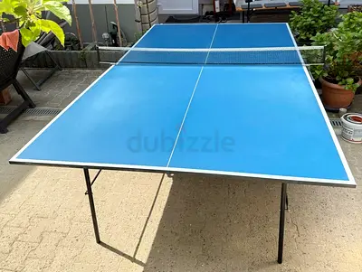 Used Outdoor Table Tennis (Ping Pong) Table - Foldable, Good Condition