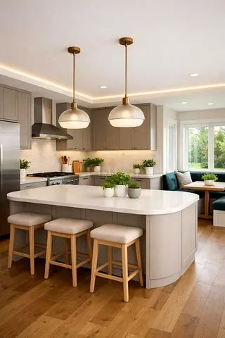 New  Modern kitchen island