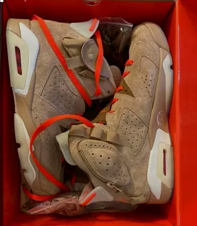 Air Jordan 6 Retro Travis Scott British Khaki”