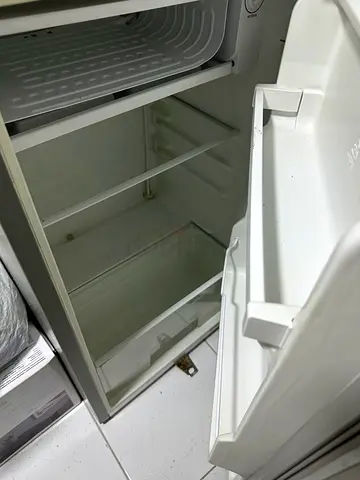 Small White Upright Freezer - Clean Interior, Good Working Condition