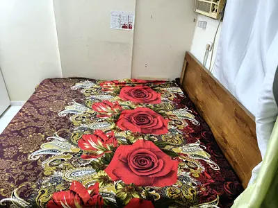 Wooden Bed Frame with  Mattress - Good Condition