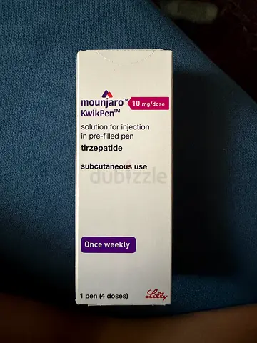 Unopened Mounjaro (tirzepatide) 10 mg/0.5 mL pen - unused box