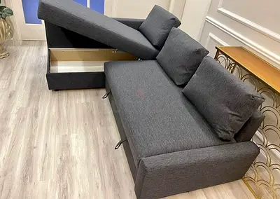 IKEA Friheten  Grey L-shaped Storage Sofa Bed - just like new