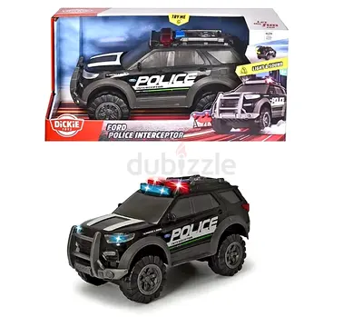 Dickie Toys Ford Police Interceptor Remote Control SUV - Kids Toy Car