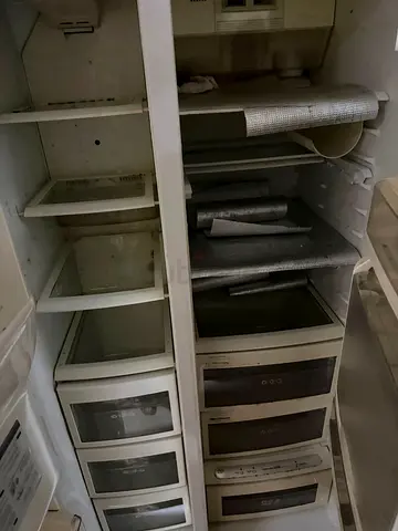 Used Double-Door Refrigerator - Needs Cleaning and Service