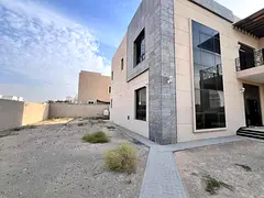 Villa for rent in Al Hoshi, Sharjah, first tenant, 10,000 sqft, 5 master bedrooms, 2 living rooms an