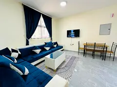 One bedroom and living room on Ajman Corniche with sea view