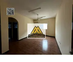 One-bedroom apartment with hall in Al Rashidiya 1, Al Mina Street, opposite the Fish Market. Spaciou