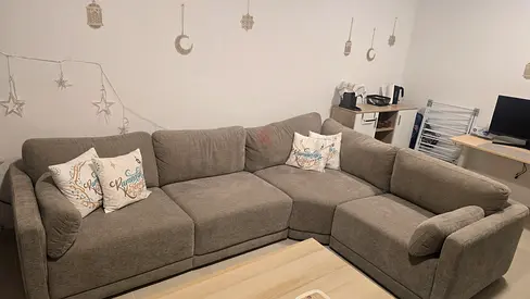 L shaped sofa