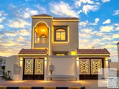 No down payment | Own a luxury villa in Al Helio 1, Ajman | 4 master bedrooms | Ready to move in wit
