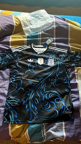Adidas Argentina Black Football Jersey - Brand New with Tags