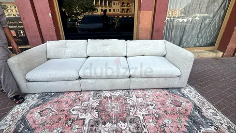 Selling brand new condition cratebarrel Bucktown 3_sester Modular Sectional sofa feather filled