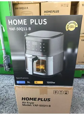 Home Plus 5L 1200W Air Fryer (Model YAF-50Q11-B) - Brand New in Box