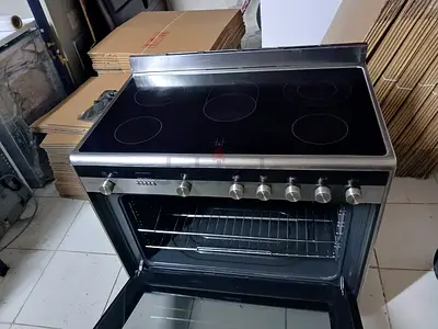 Siemens latest model IQ-700 electric ceramic 5 hobs stove oven dual fan cooking range 90x60 Italy ea