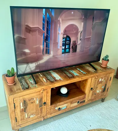Solid Wood TV Cabinet