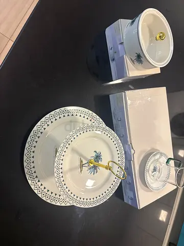 Tea set with 14 pieces
