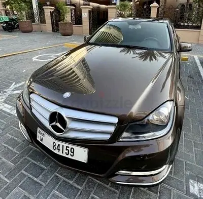 Mercedes-Benz C200, 2014, GCC Specs, Well Maintained