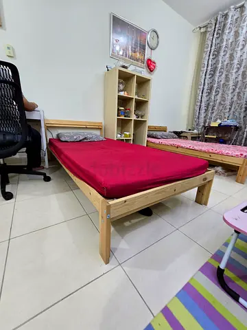 Ikea Solid Wood Single Bed Frames