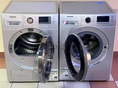 Samsung latest model 8 kg washer and 8 kg dryer separate set freestanding by eazas