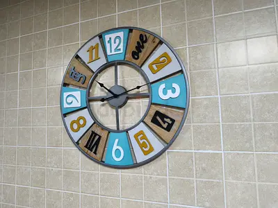 Clock for wall