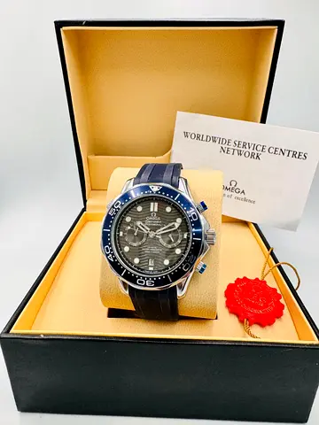 Omega watch for men with chrono sporty watch