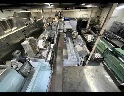 Commercial used kitchen equipment