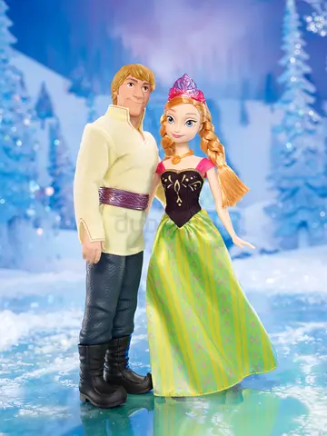 Disney Anna and Kristoff dolls from Frozen - set of 2