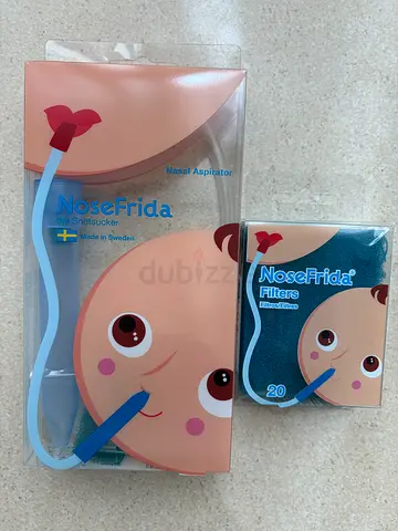 NoseFrida Nasal Aspirator and Pack of 20 Filters BRAND NEW