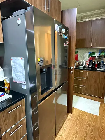 Lg Smart Fridge-side by side refrigerator GR-L267SLRL ThinQ Wi Fi Enabled with water dispenser