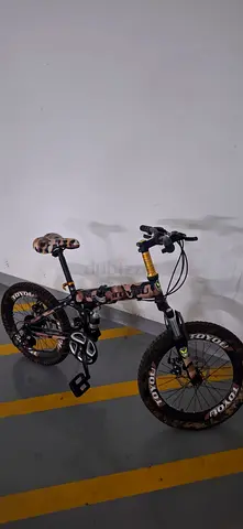 Foldable 20 Camouflage Kids/Teen Bicycle - Good Condition