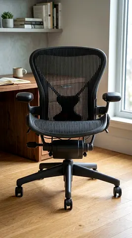 Hermanmiller aeron office chair in black