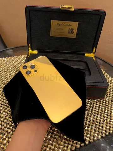 Iphone 13 Pro Max, 256GB 24KT Gold