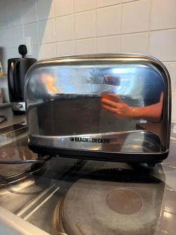 Black  Decker 2-Slice Toaster - Used, Good Working Condition