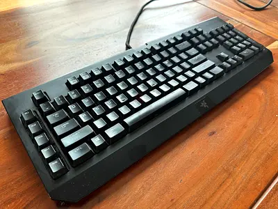 Razer BlackWidow Wired Mechanical Keyboard - Good Working Condition