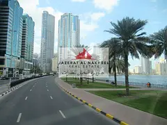 offer office for rent corniche majaz 3 (6 months free rent )