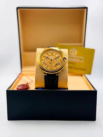 Cartier classy watch with chrono mens