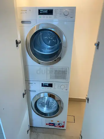 Miele brand set washer dryer 9+ 9 kg new model free delivery with installation