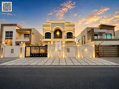 A modern classic villa located on two streets, ready with electricity and water.