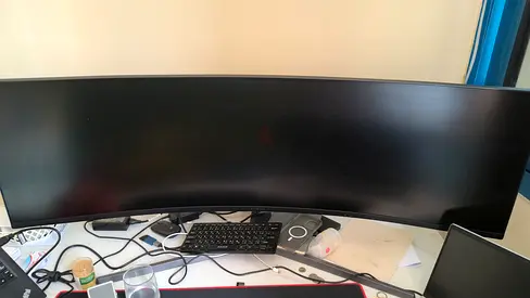 Samsung CHG90 series, a 49-inch ultra-wide curved monitor