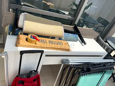 Square small table, briefcase, bed side table, computer table, chair (all to be taken together)