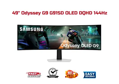 Samsung 49 Inch Odyssey OLED G9 5K DQHD 144Hz Monitor