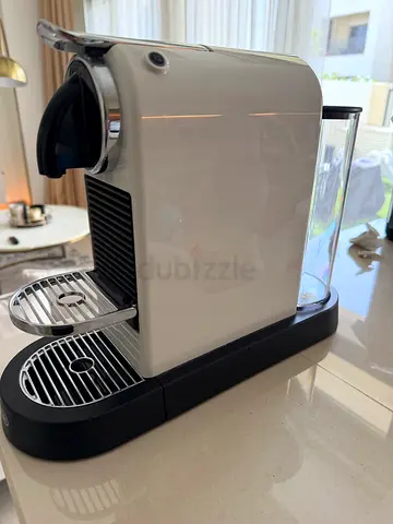 Compact Capsule Coffee Machine - Nespresso Style, White