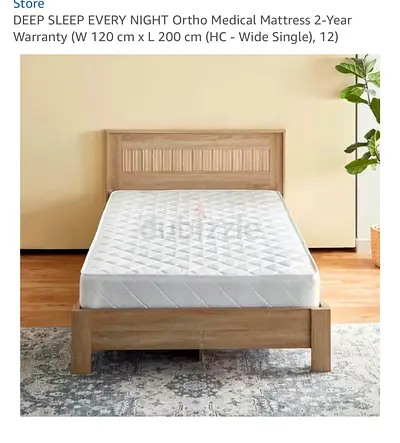 Mattress 120 x 200 cm - New - Used just once