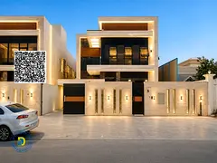 For those seeking luxury, 5BR villa with roof in Al Rawda 3, Includes electricity, water, and AC .Ba